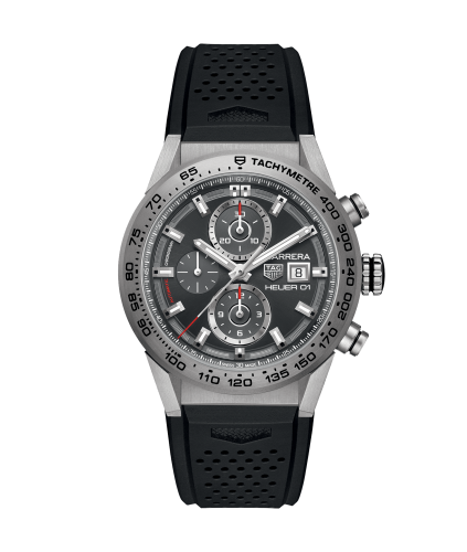 TAG Heuer Carrera Calibre Heuer 01 43 Titanium / Grey / Rubber